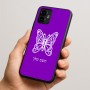 כיסוי בעיצוב אישי עם השם שלך לדגם - Motorola Edge 50 Neo 5G בעיצוב פרפר