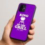כיסוי בעיצוב אישי עם השם שלך לדגם - Motorola Edge 50 Neo 5G בעיצוב מלך הגריל