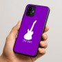 כיסוי בעיצוב אישי עם השם שלך לדגם - Motorola Edge 50 Neo 5G בעיצוב גיטרה