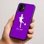 כיסוי בעיצוב אישי עם השם שלך לדגם - Motorola Edge 50 Neo 5G בעיצוב שחקנית כדורגל - אישה