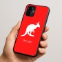 כיסוי בעיצוב אישי עם השם שלך לדגם - Motorola Edge 50 Neo 5G בעיצוב קנגורו