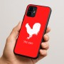 כיסוי בעיצוב אישי עם השם שלך לדגם - Motorola Edge 50 Neo 5G בעיצוב תרנגול