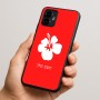 כיסוי בעיצוב אישי עם השם שלך לדגם - Motorola Edge 50 Neo 5G בעיצוב פרח היביסקוס