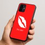 כיסוי בעיצוב אישי עם השם שלך לדגם - Motorola Edge 50 Neo 5G בעיצוב שפתיים - נשיקה