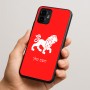 כיסוי בעיצוב אישי עם השם שלך לדגם - Motorola Edge 50 Neo 5G בעיצוב מזלות - אריה