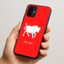 כיסוי בעיצוב אישי עם השם שלך לדגם - Motorola Edge 50 Neo 5G בעיצוב מזלות - שור