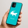 כיסוי בעיצוב אישי עם השם שלך לדגם - Motorola Edge 50 Neo 5G בעיצוב תנין