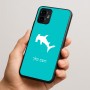 כיסוי בעיצוב אישי עם השם שלך לדגם - Motorola Edge 50 Neo 5G בעיצוב כריש ראש פטיש
