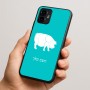 כיסוי בעיצוב אישי עם השם שלך לדגם - Motorola Edge 50 Neo 5G בעיצוב חזיר