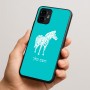 כיסוי בעיצוב אישי עם השם שלך לדגם - Motorola Edge 50 Neo 5G בעיצוב זברה
