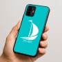 כיסוי בעיצוב אישי עם השם שלך לדגם - Motorola Edge 50 Neo 5G בעיצוב סירה