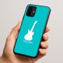 כיסוי בעיצוב אישי עם השם שלך לדגם - Motorola Edge 50 Neo 5G בעיצוב גיטרה