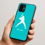 כיסוי בעיצוב אישי עם השם שלך לדגם - Motorola Edge 50 Neo 5G בעיצוב שחקן בייסבול