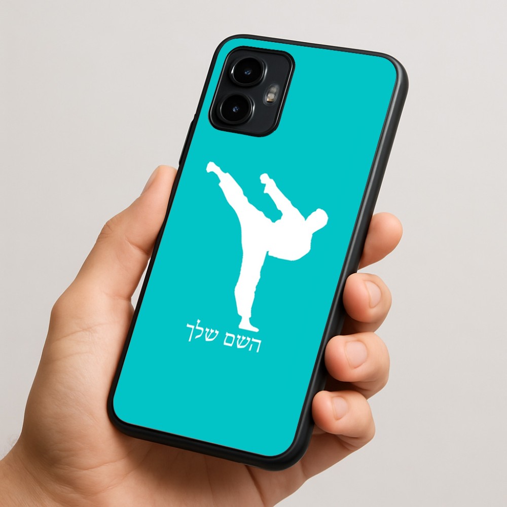 כיסוי בעיצוב אישי עם השם שלך לדגם - Motorola Edge 50 Neo 5G בעיצוב קרטה