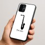 כיסוי בעיצוב אישי עם השם שלך לדגם - Motorola Edge 50 Neo 5G בעיצוב סקסופון