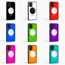 כיסוי בעיצוב אישי עם השם שלך לדגם - Motorola Edge 50 Pro 5G בעיצוב כדורסל