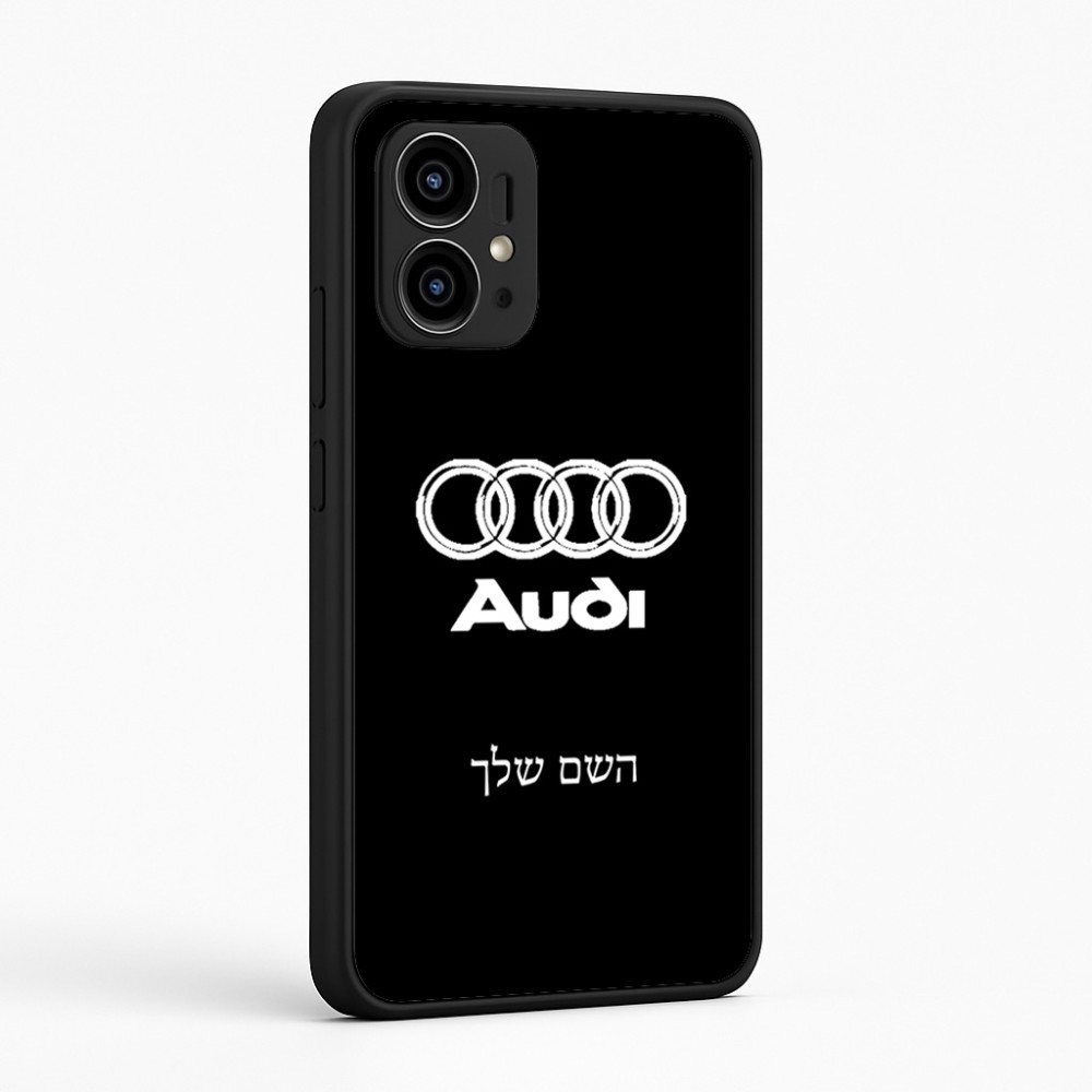כיסוי בעיצוב אישי עם השם שלך לדגם - Motorola Edge 50 Pro 5G בעיצוב אאודי