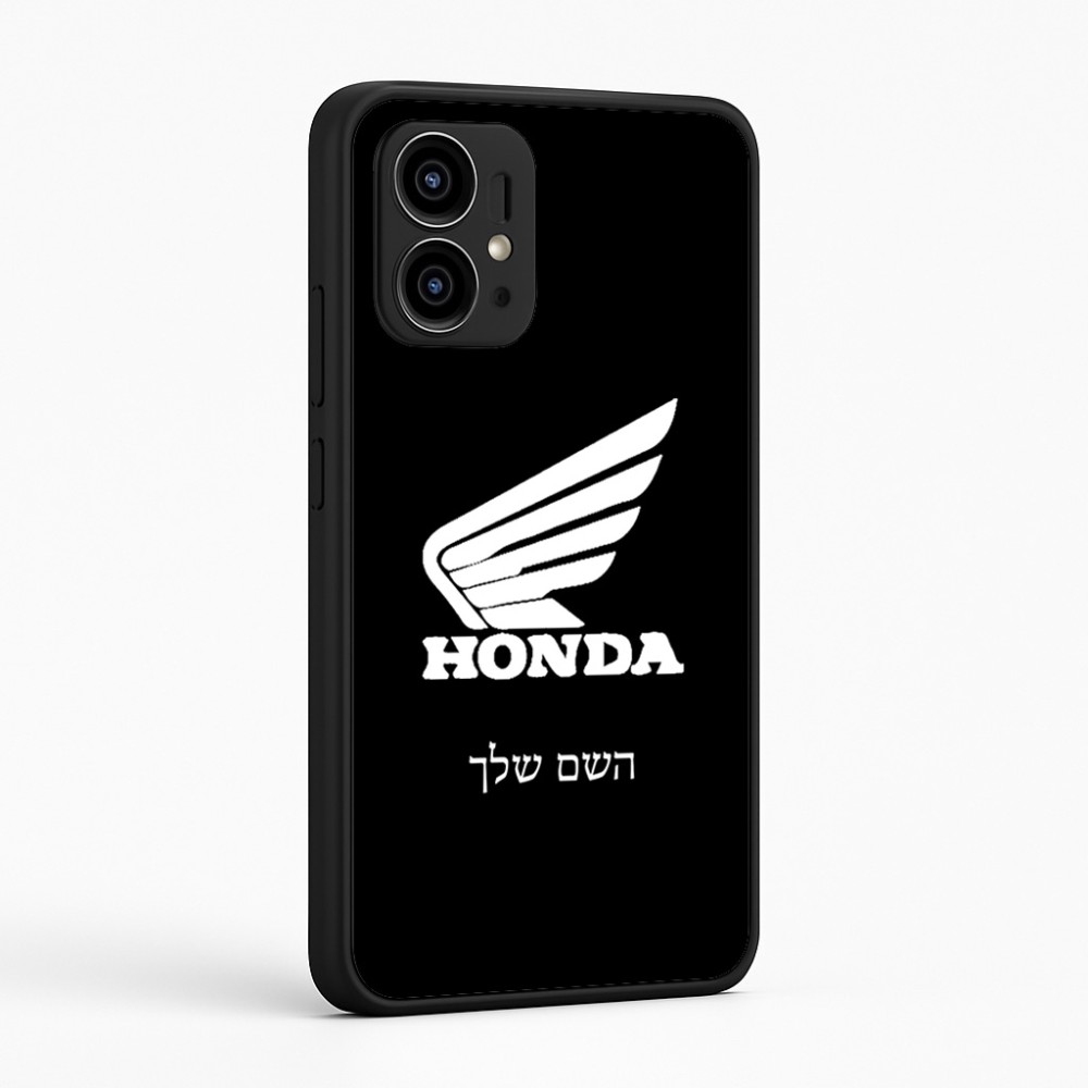 כיסוי בעיצוב אישי עם השם שלך לדגם - Motorola Edge 50 Pro 5G בעיצוב הונדה