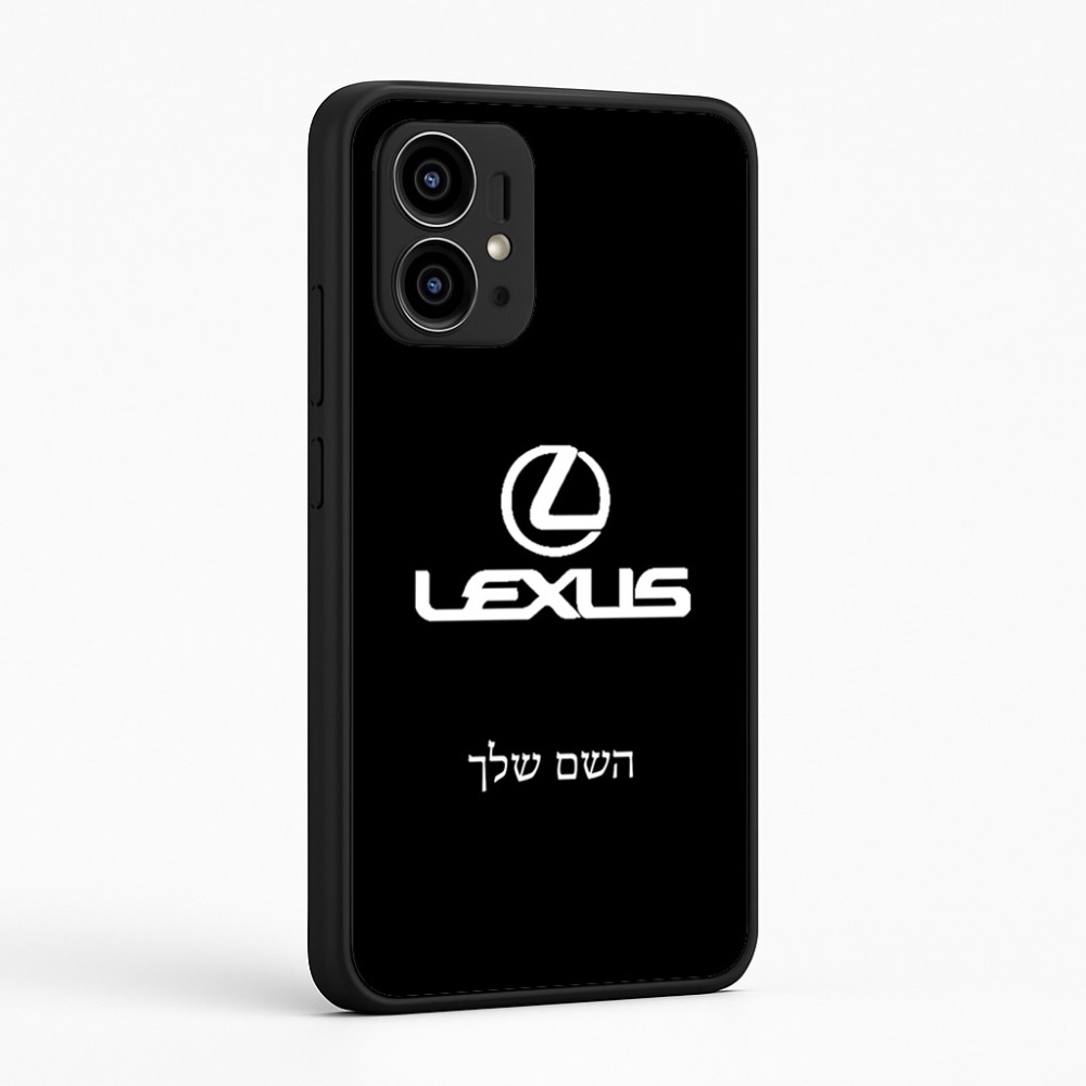 כיסוי בעיצוב אישי עם השם שלך לדגם - Motorola Edge 50 Pro 5G בעיצוב לקסוס