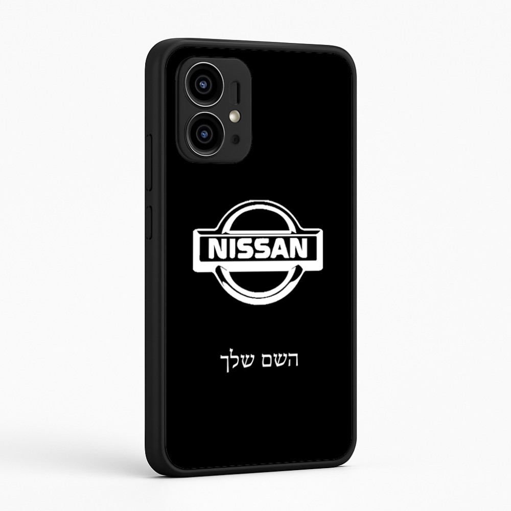 כיסוי בעיצוב אישי עם השם שלך לדגם - Motorola Edge 50 Pro 5G בעיצוב ניסאן