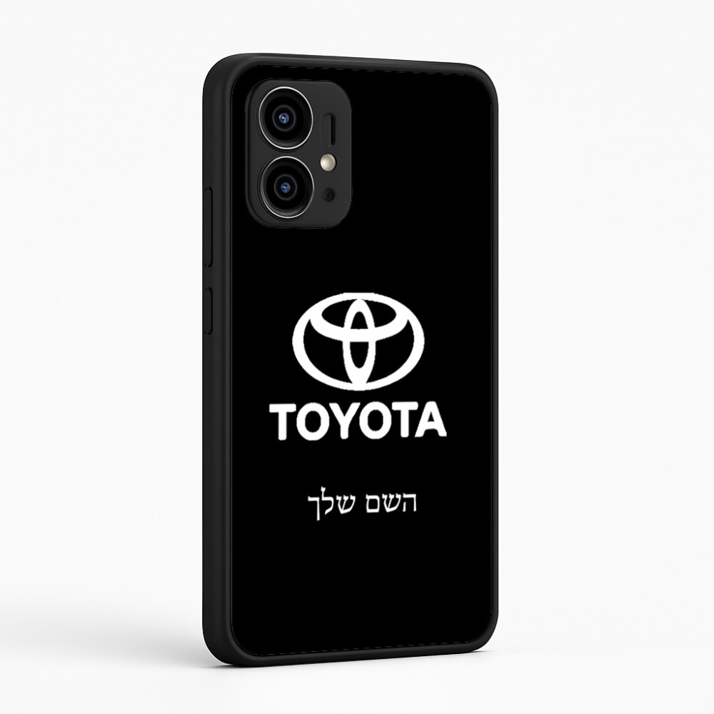 כיסוי בעיצוב אישי עם השם שלך לדגם - Motorola Edge 50 Pro 5G בעיצוב טויוטה