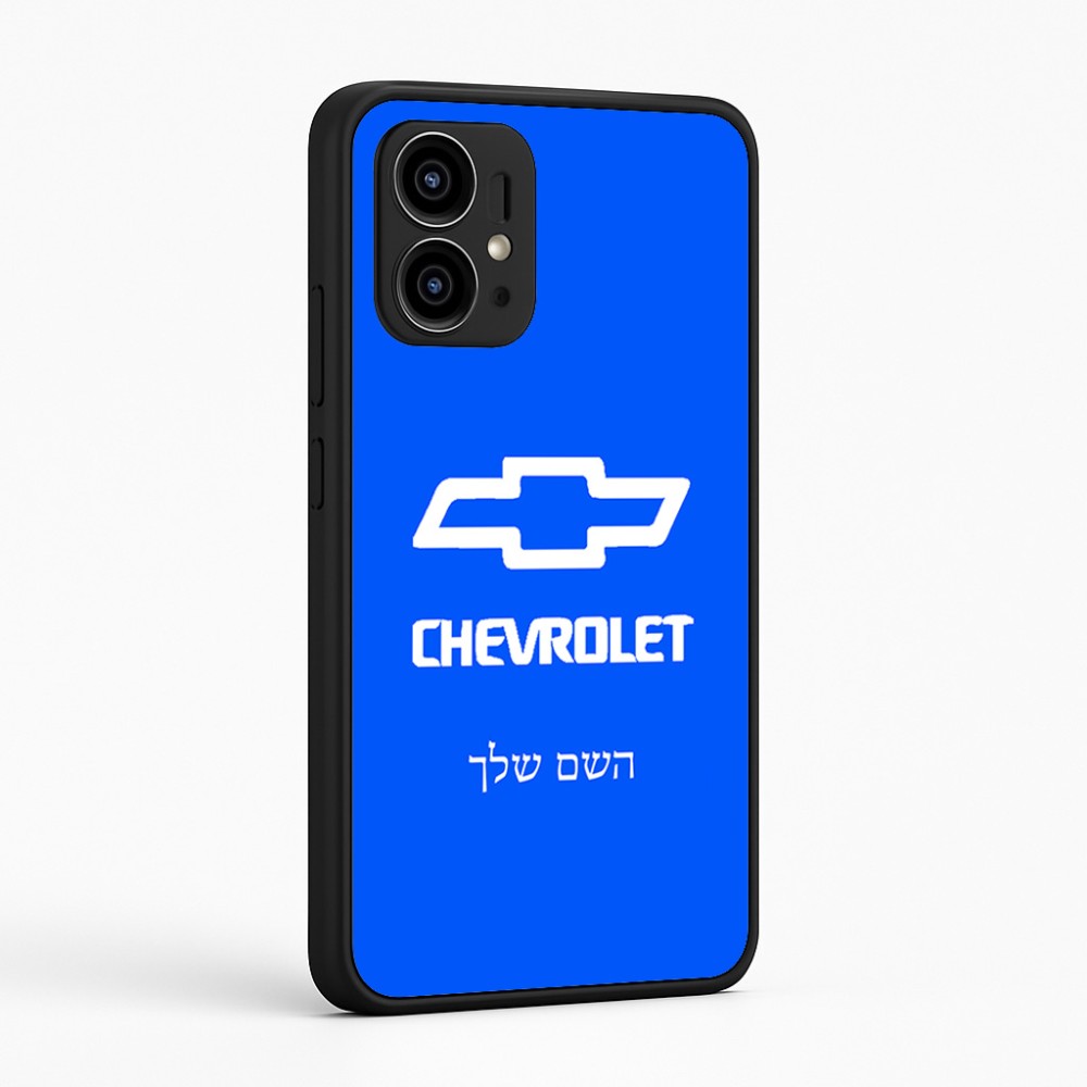 כיסוי בעיצוב אישי עם השם שלך לדגם - Motorola Edge 50 Pro 5G בעיצוב שברולט