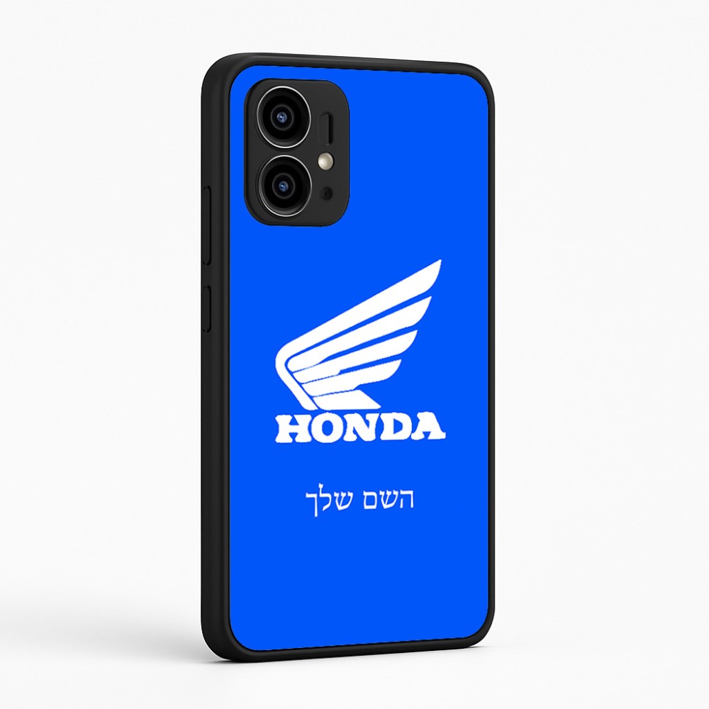 כיסוי בעיצוב אישי עם השם שלך לדגם - Motorola Edge 50 Pro 5G בעיצוב הונדה