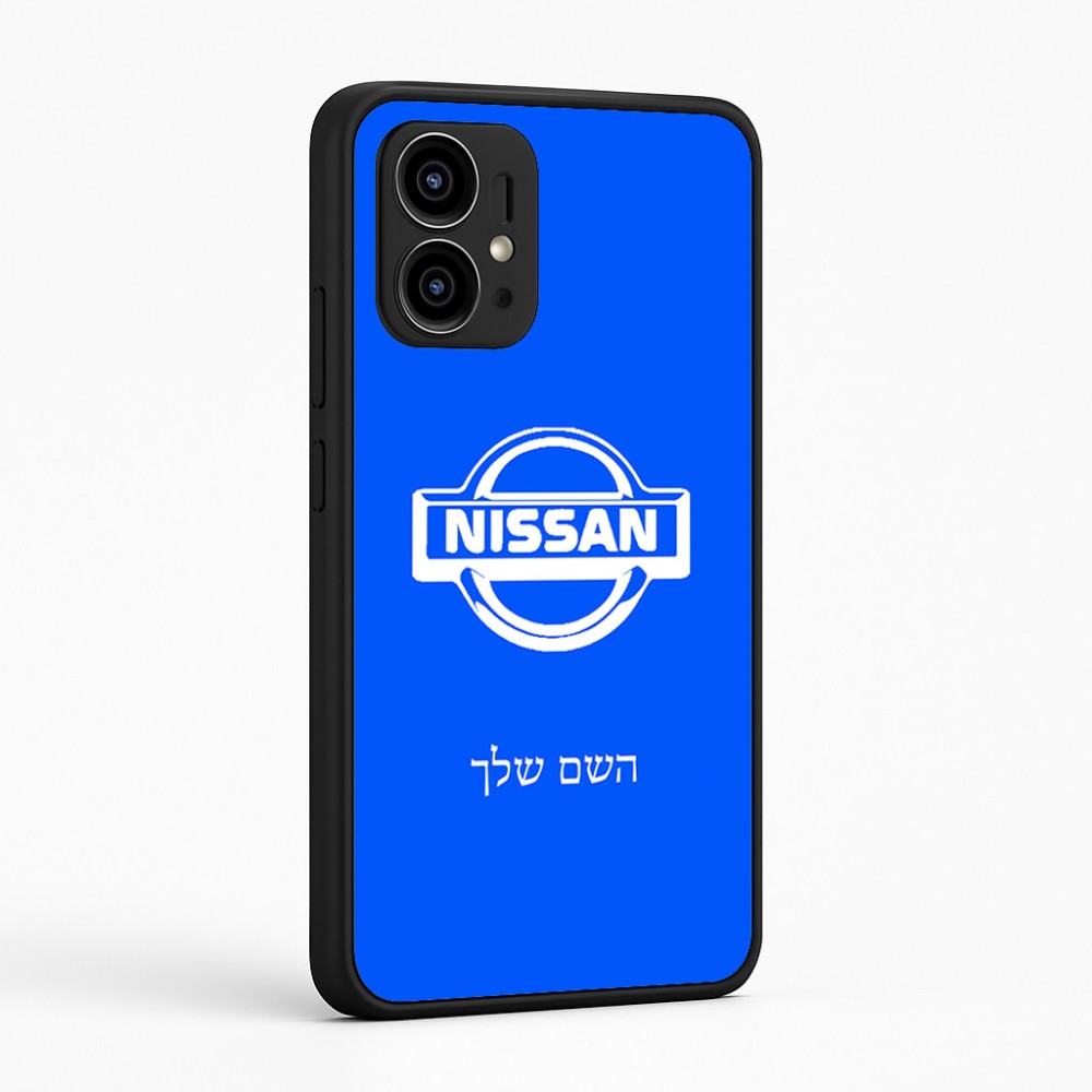 כיסוי בעיצוב אישי עם השם שלך לדגם - Motorola Edge 50 Pro 5G בעיצוב ניסאן