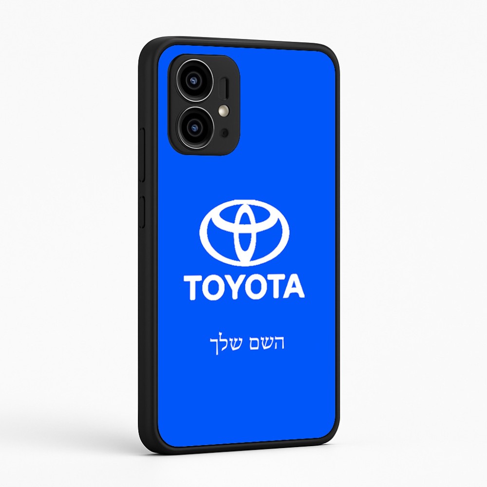 כיסוי בעיצוב אישי עם השם שלך לדגם - Motorola Edge 50 Pro 5G בעיצוב טויוטה