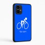 כיסוי בעיצוב אישי עם השם שלך לדגם - Motorola Edge 50 Pro 5G בעיצוב אופניים אולימפיים