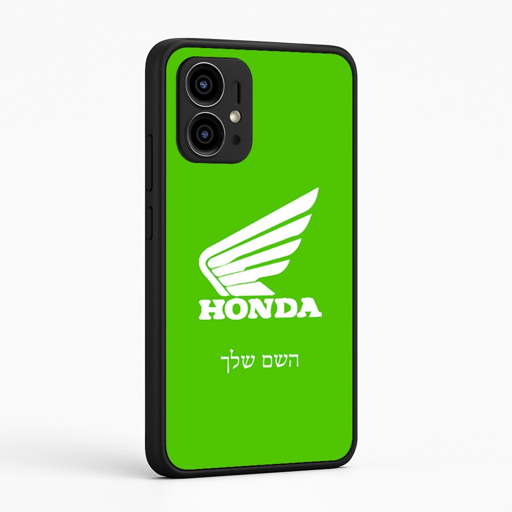 כיסוי בעיצוב אישי עם השם שלך לדגם - Motorola Edge 50 Pro 5G בעיצוב הונדה