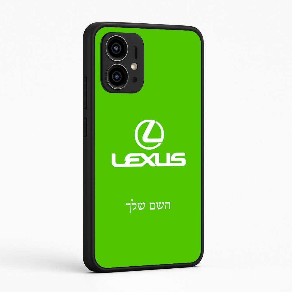 כיסוי בעיצוב אישי עם השם שלך לדגם - Motorola Edge 50 Pro 5G בעיצוב לקסוס