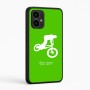 כיסוי בעיצוב אישי עם השם שלך לדגם - Motorola Edge 50 Pro 5G בעיצוב רוכב אופניים