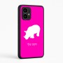 כיסוי בעיצוב אישי עם השם שלך לדגם - Motorola Edge 50 Pro 5G בעיצוב קרנף