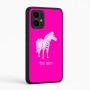 כיסוי בעיצוב אישי עם השם שלך לדגם - Motorola Edge 50 Pro 5G בעיצוב זברה