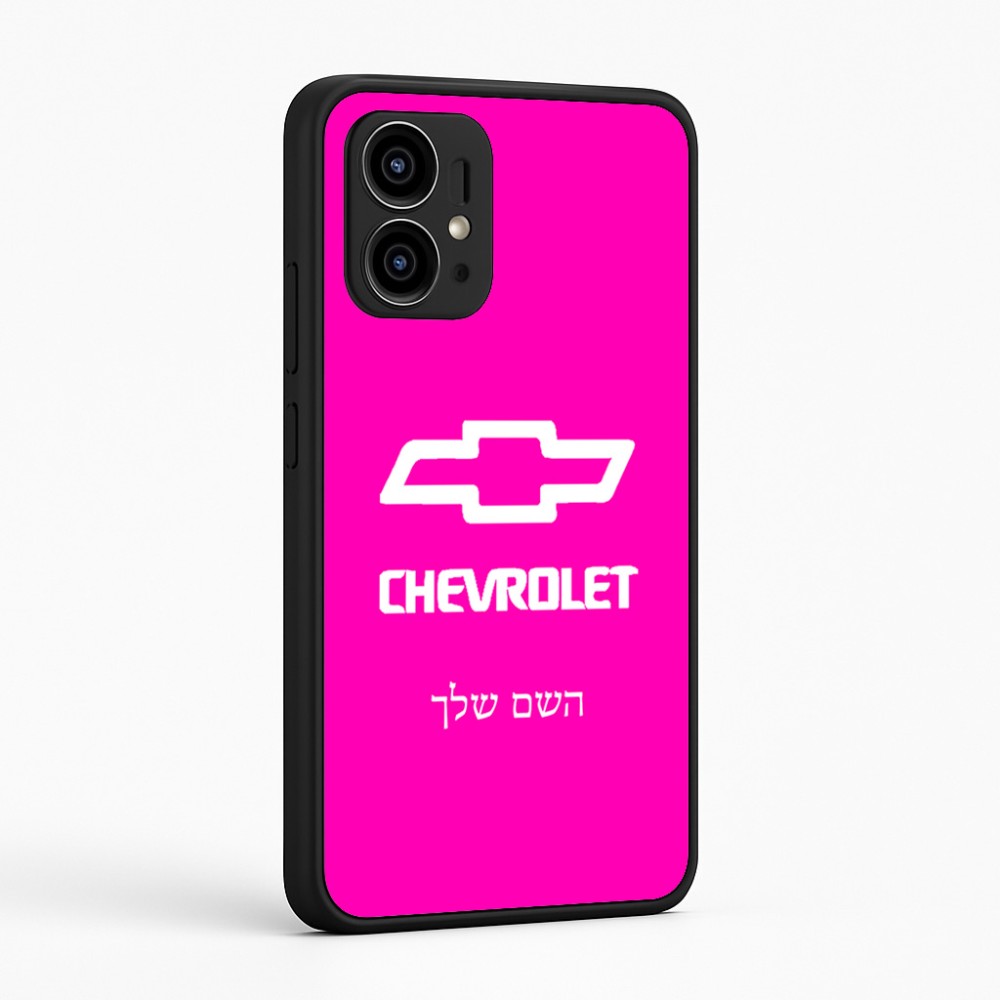 כיסוי בעיצוב אישי עם השם שלך לדגם - Motorola Edge 50 Pro 5G בעיצוב שברולט
