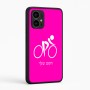 כיסוי בעיצוב אישי עם השם שלך לדגם - Motorola Edge 50 Pro 5G בעיצוב אופניים אולימפיים