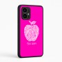 כיסוי בעיצוב אישי עם השם שלך לדגם - Motorola Edge 50 Pro 5G בעיצוב הדפס תפוח
