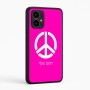 כיסוי בעיצוב אישי עם השם שלך לדגם - Motorola Edge 50 Pro 5G בעיצוב סמל השלום