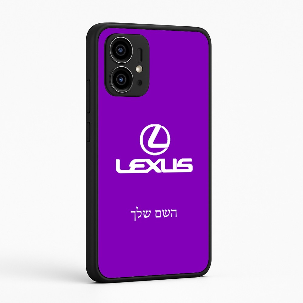 כיסוי בעיצוב אישי עם השם שלך לדגם - Motorola Edge 50 Pro 5G בעיצוב לקסוס