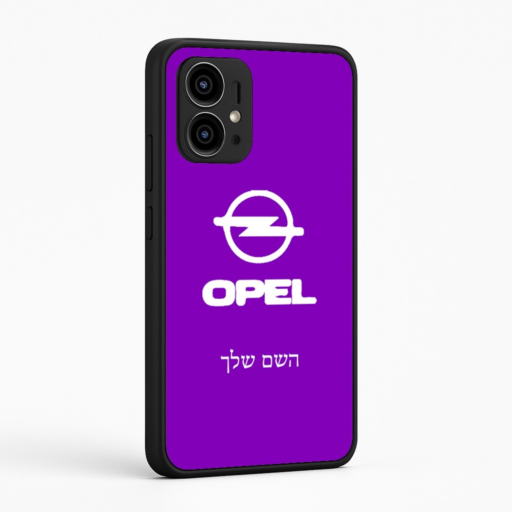 כיסוי בעיצוב אישי עם השם שלך לדגם - Motorola Edge 50 Pro 5G בעיצוב אופל