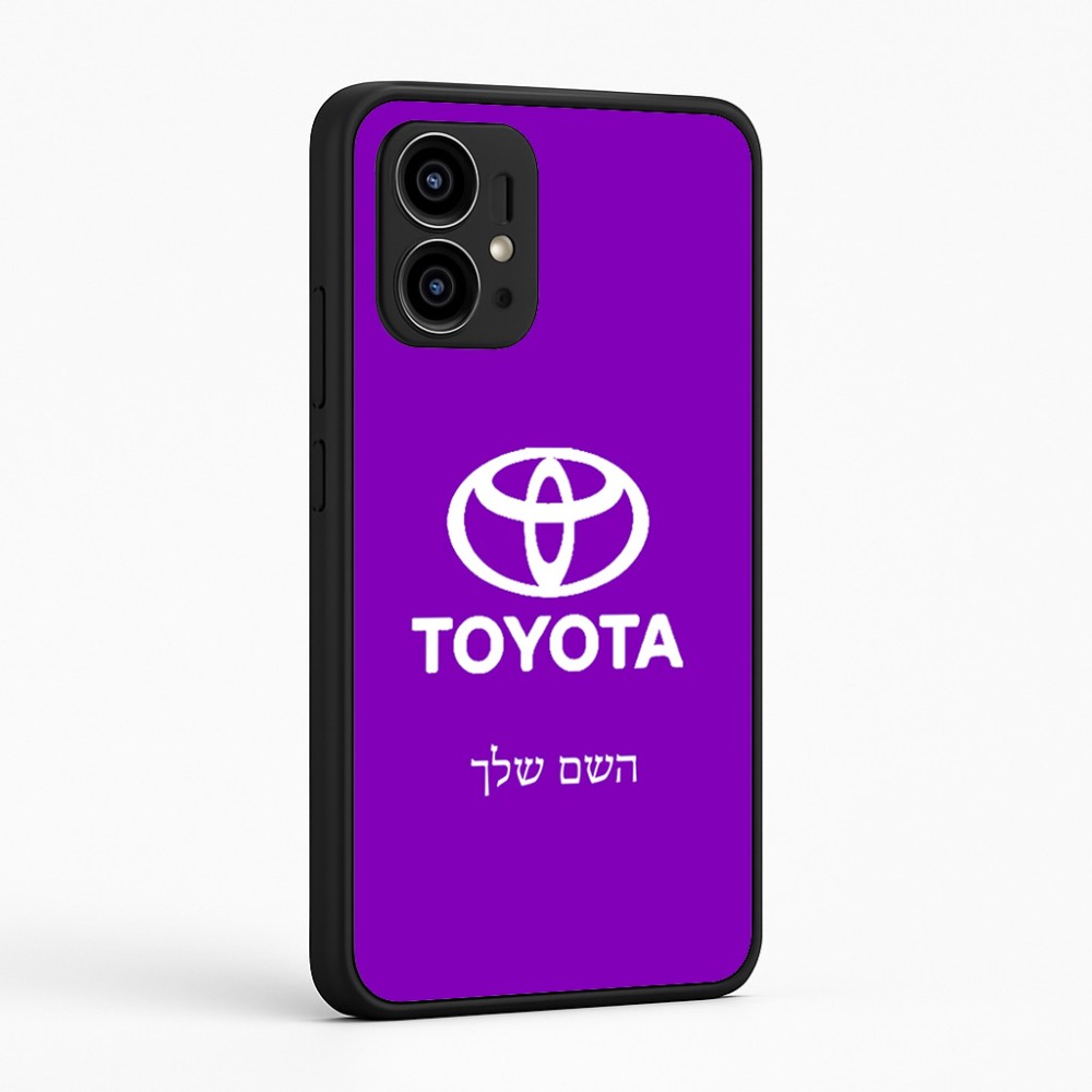כיסוי בעיצוב אישי עם השם שלך לדגם - Motorola Edge 50 Pro 5G בעיצוב טויוטה