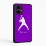כיסוי בעיצוב אישי עם השם שלך לדגם - Motorola Edge 50 Pro 5G בעיצוב שחקן בייסבול