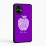 כיסוי בעיצוב אישי עם השם שלך לדגם - Motorola Edge 50 Pro 5G בעיצוב הדפס תפוח