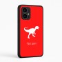 כיסוי בעיצוב אישי עם השם שלך לדגם - Motorola Edge 50 Pro 5G בעיצוב דינוזאור