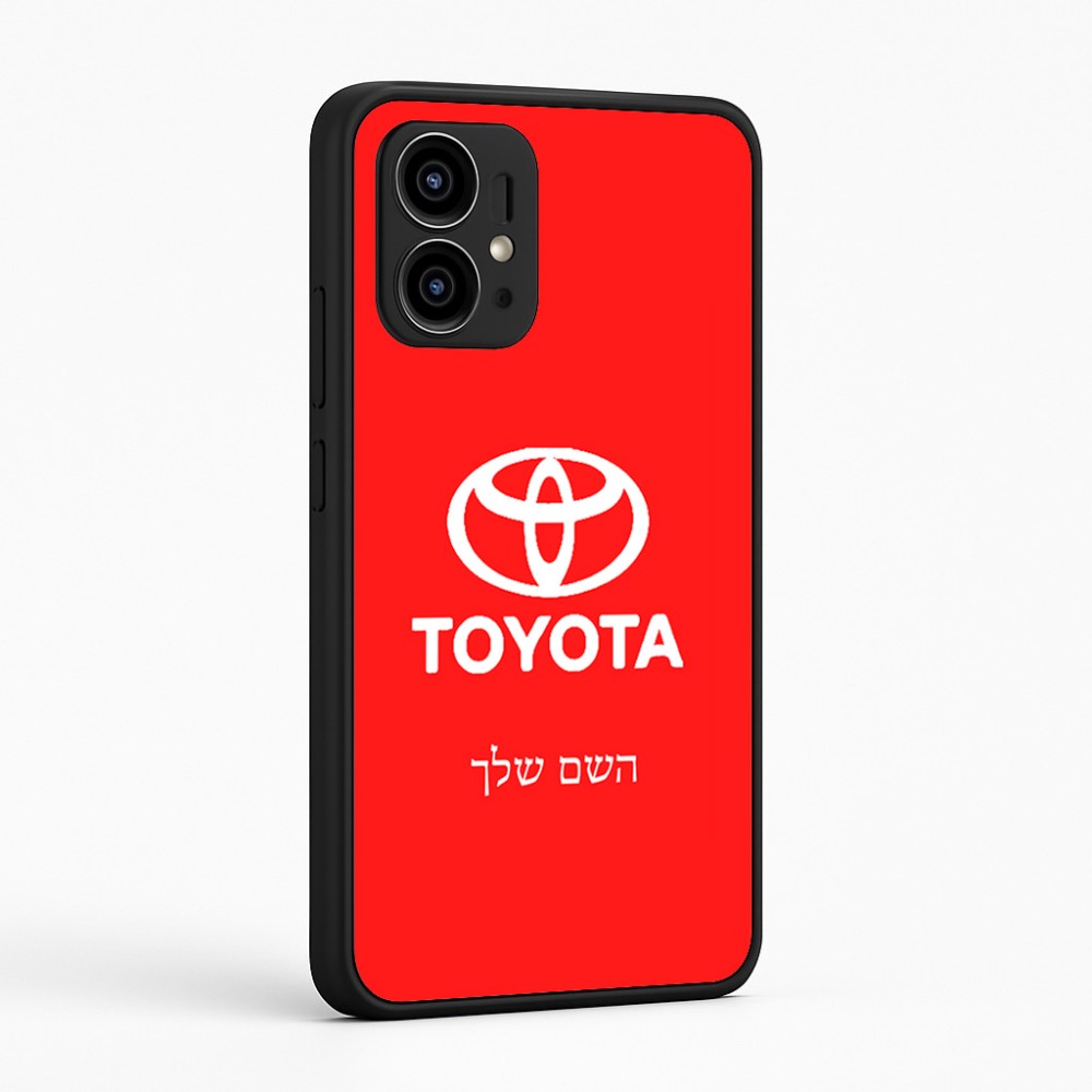 כיסוי בעיצוב אישי עם השם שלך לדגם - Motorola Edge 50 Pro 5G בעיצוב טויוטה