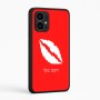 כיסוי בעיצוב אישי עם השם שלך לדגם - Motorola Edge 50 Pro 5G בעיצוב שפתיים - נשיקה