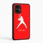 כיסוי בעיצוב אישי עם השם שלך לדגם - Motorola Edge 50 Pro 5G בעיצוב שחקן בייסבול
