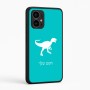 כיסוי בעיצוב אישי עם השם שלך לדגם - Motorola Edge 50 Pro 5G בעיצוב דינוזאור
