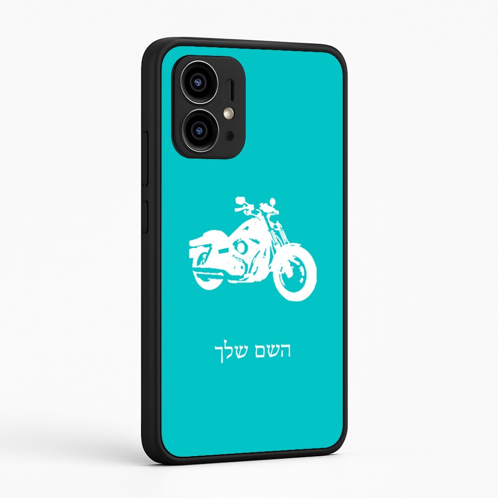 כיסוי בעיצוב אישי עם השם שלך לדגם - Motorola Edge 50 Pro 5G בעיצוב הארלי-דיווידסון